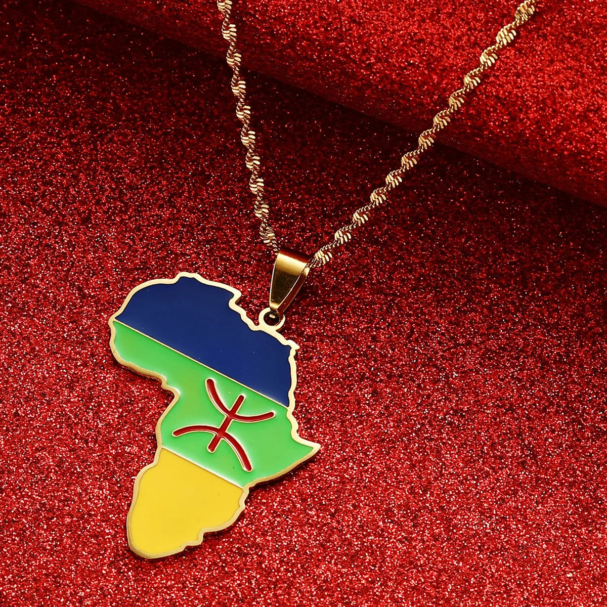 Collier Pendentif Afrique Amazigh