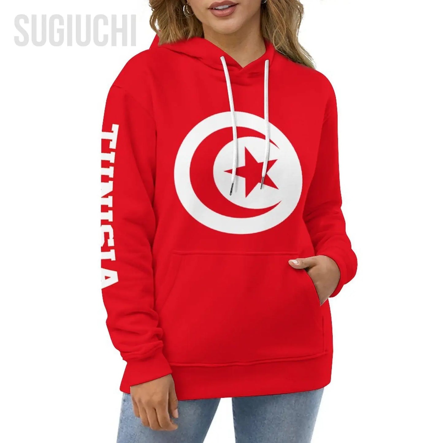 Hoodie Drapeau Tunisien