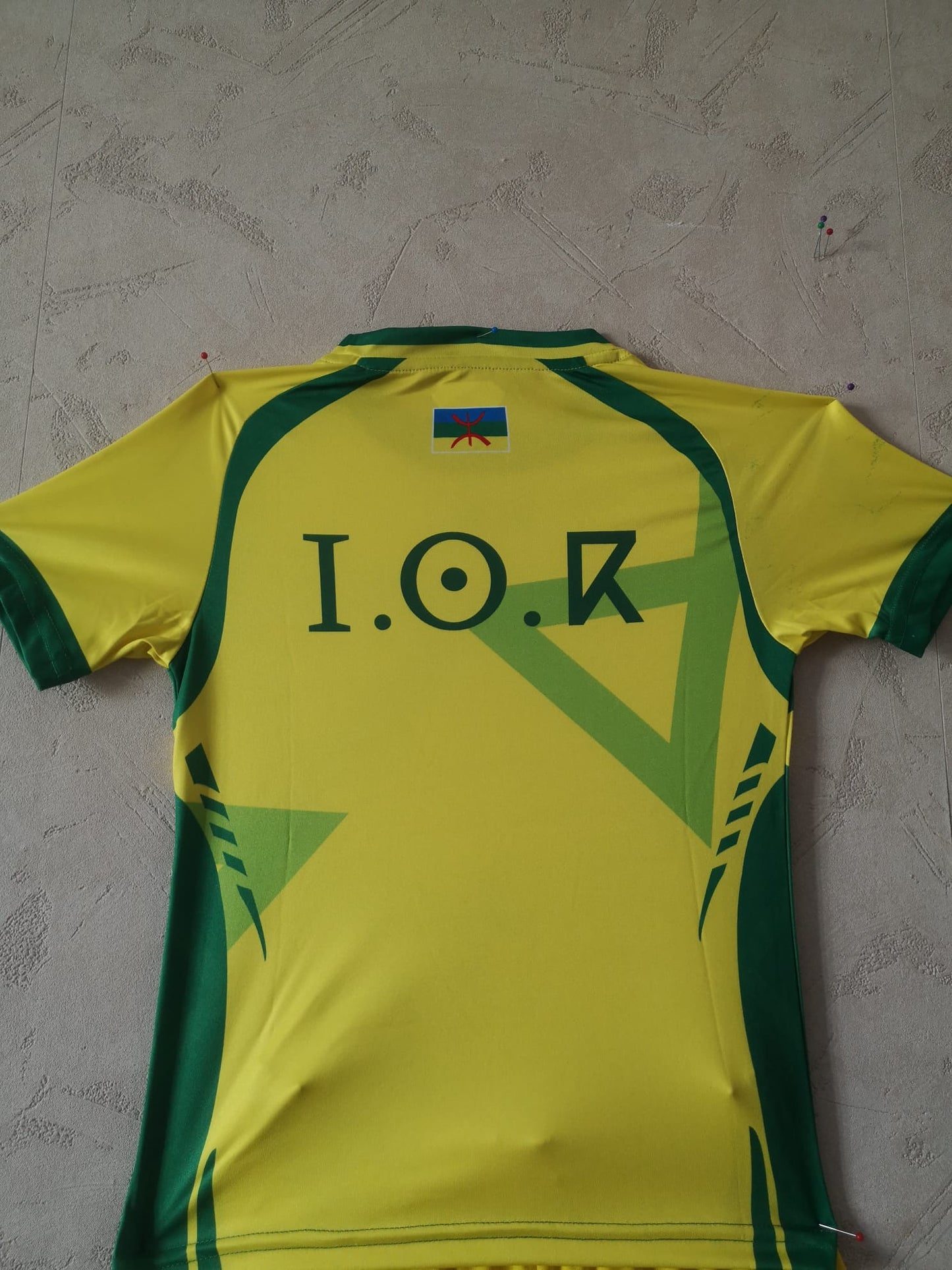 Ensemble JSK Fan Matoub Lounes Édition Jaune (Maillot + Short)