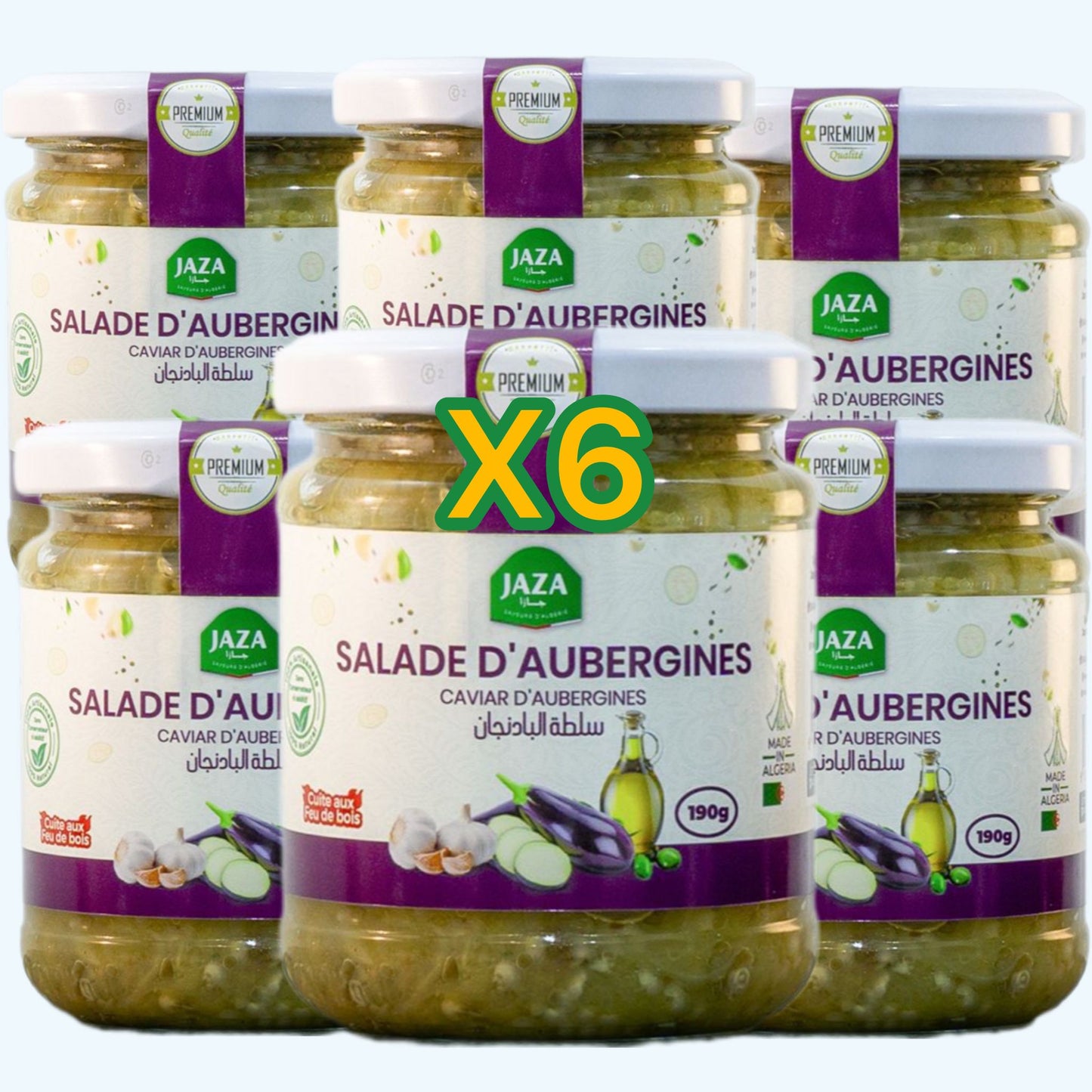 Jaza – Salade d'Aubergine 190g
