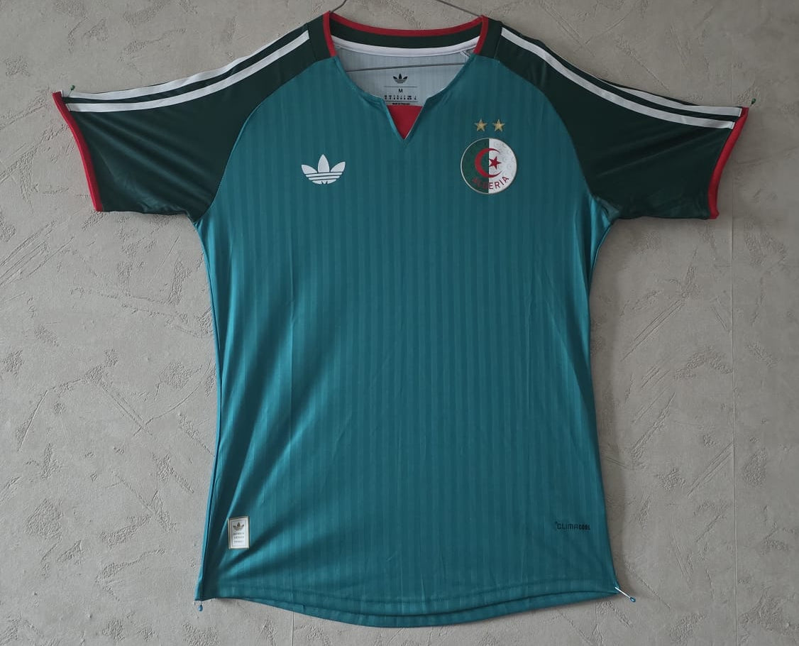 Maillot 2026 Algérie Équipe National Adidas Original Vert