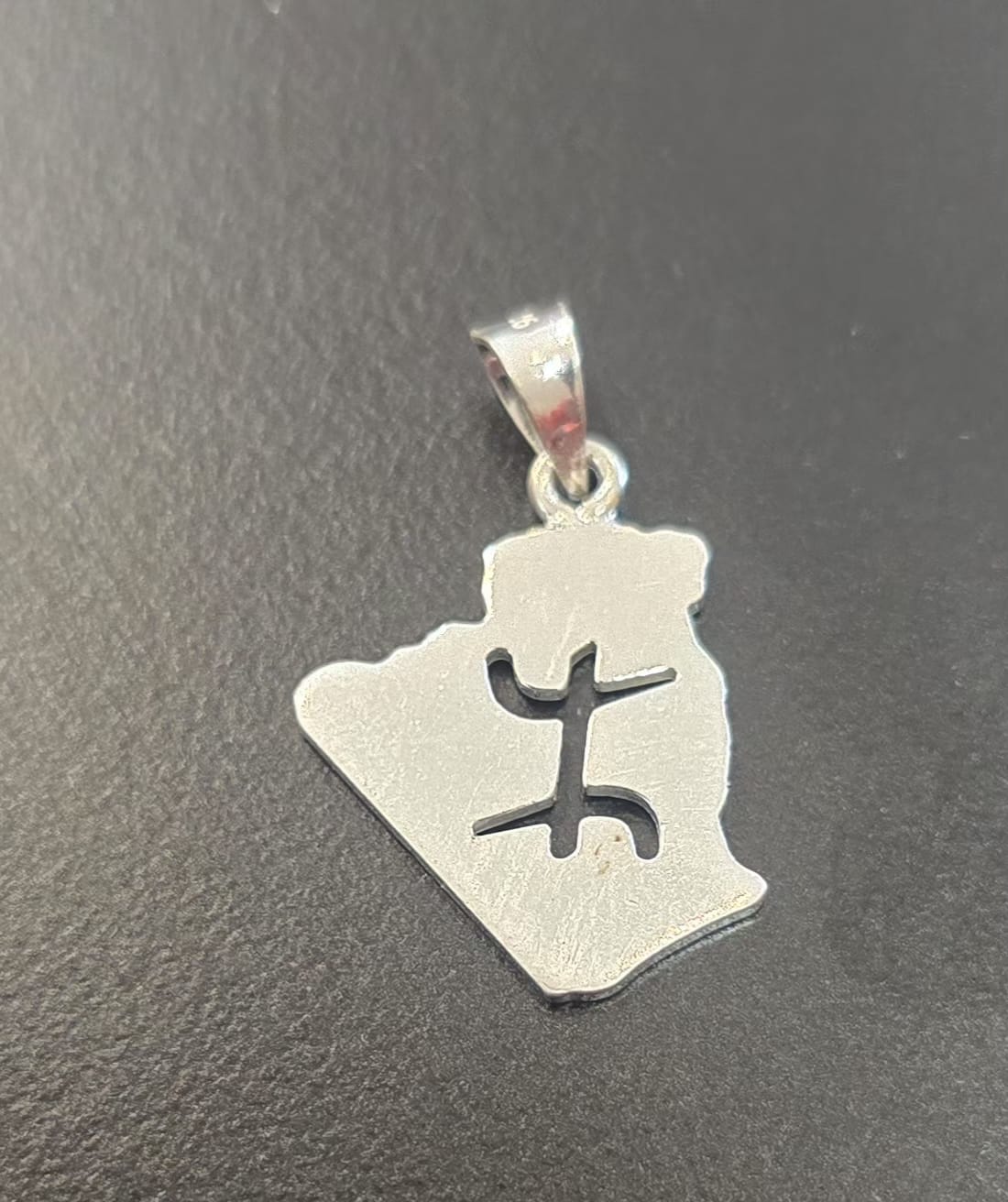 Pendentif Algérie Amazigh Argent Massif 925
