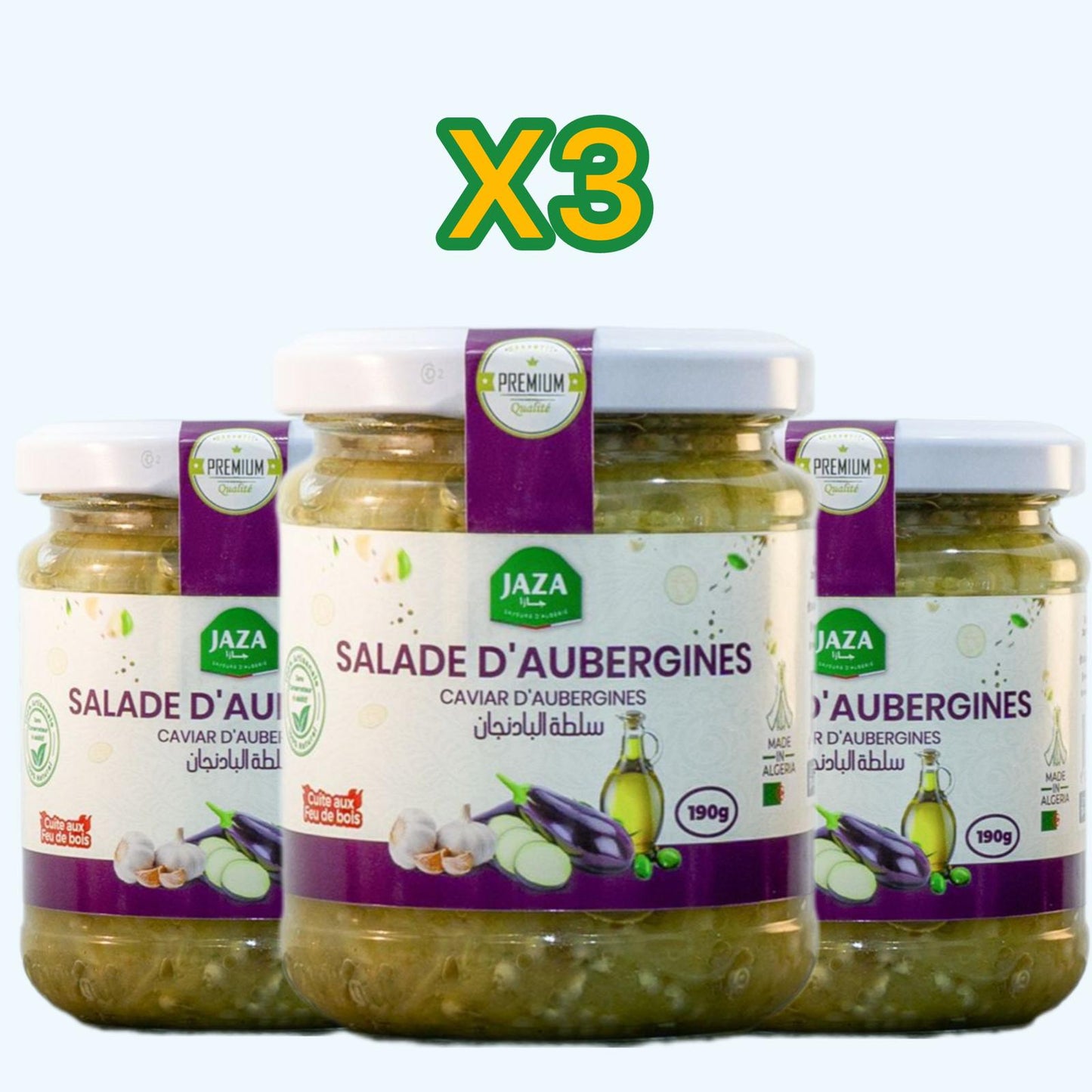 Jaza – Salade d'Aubergine 190g