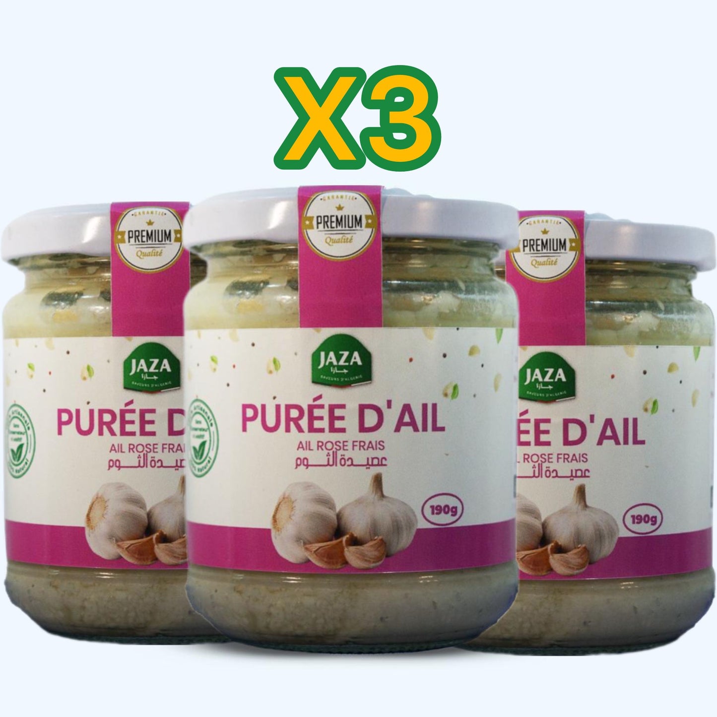 Jaza – Purée d'ail 190g