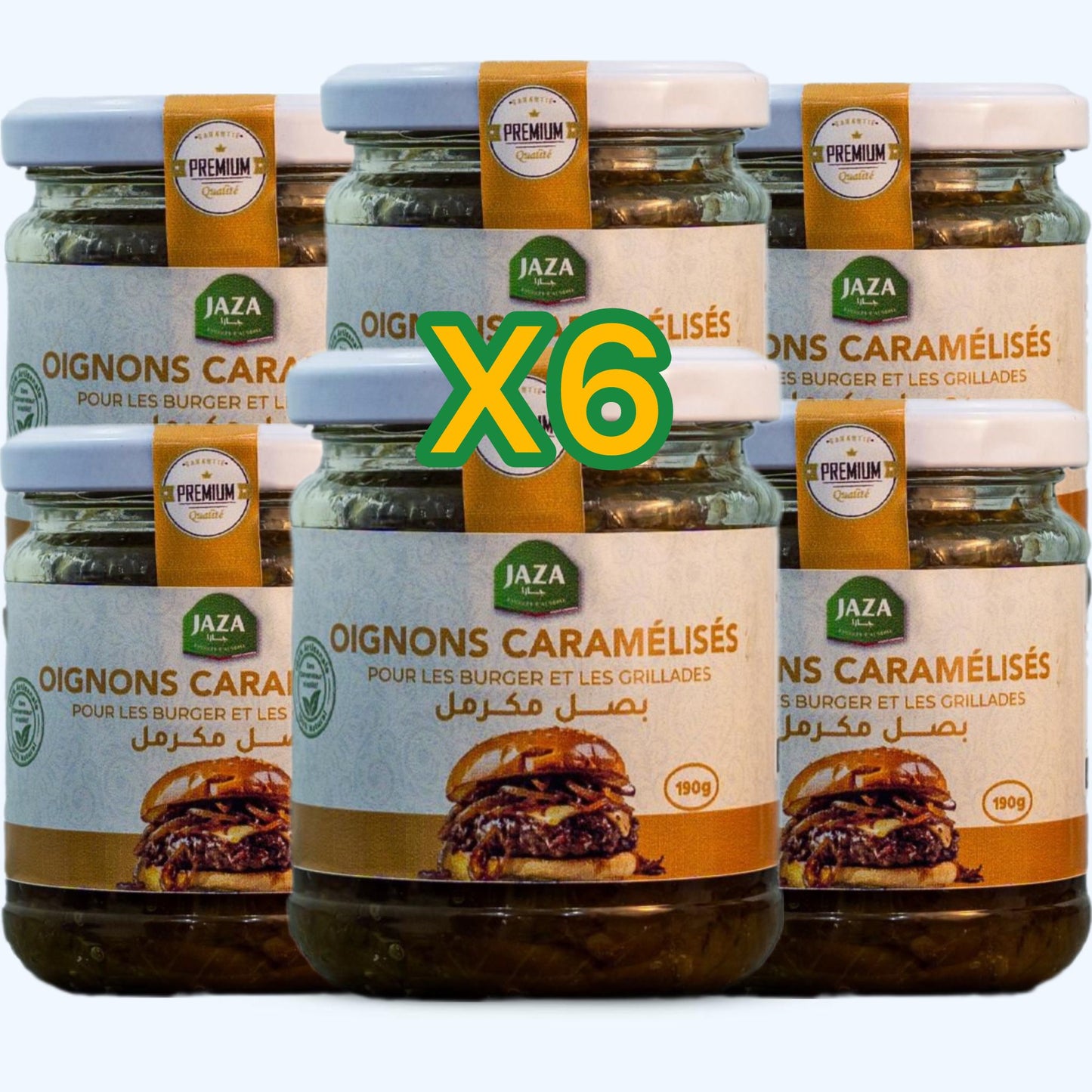 Jaza – Oignons Caramélisés 190g