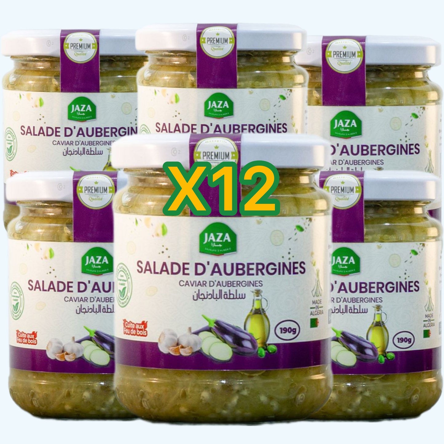 Jaza – Salade d'Aubergine 190g