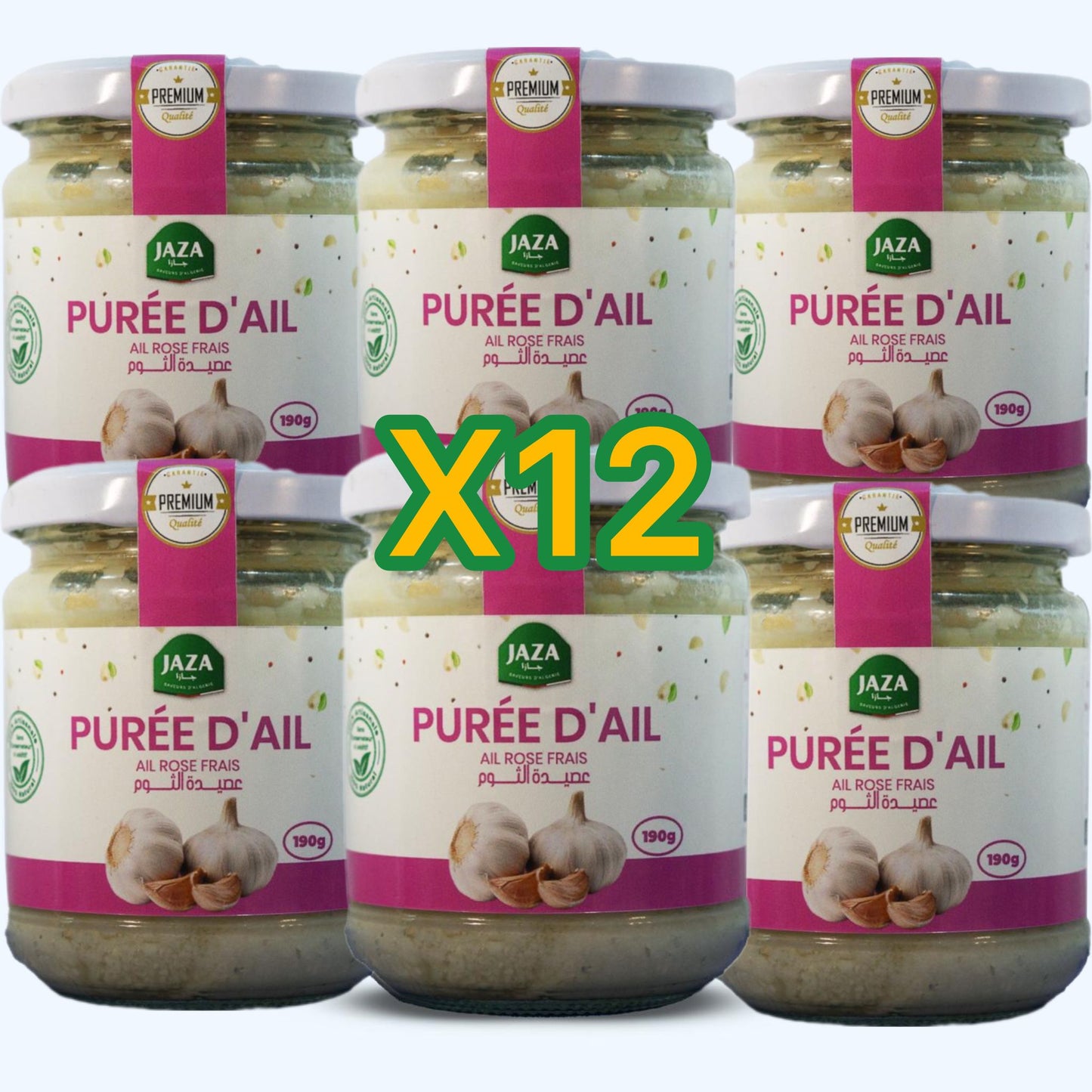 Jaza – Purée d'ail 190g