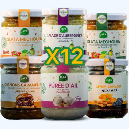 Jaza – Pack Mix x12 | Assortiment de 12 Bocaux au Choix