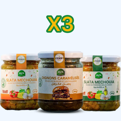 Jaza – Pack Mix x3 | Assortiment de 3 Bocaux au Choix