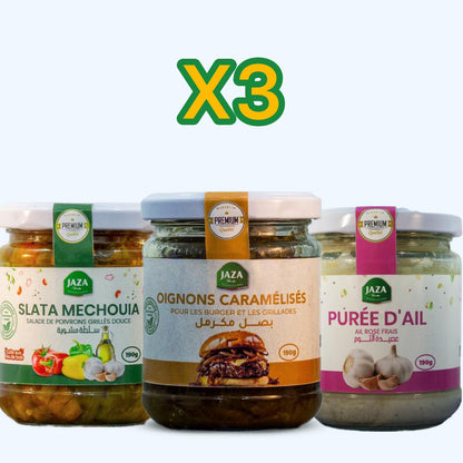 Jaza – Pack Mix x3 | Assortiment de 3 Bocaux au Choix