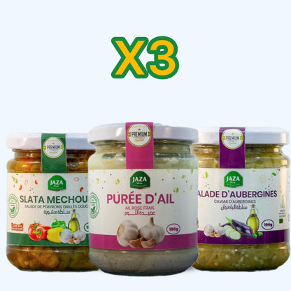 Jaza – Pack Mix x3 | Assortiment de 3 Bocaux au Choix