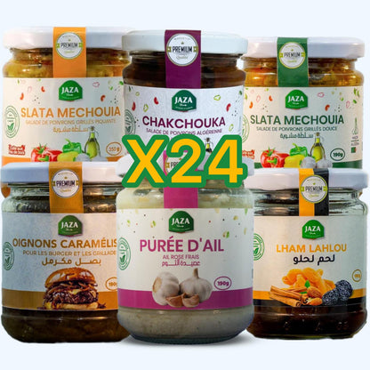 Jaza – Pack Mix x24 | Assortiment de 24 Bocaux au Choix