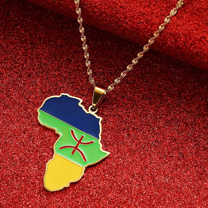 Collier Pendentif Afrique Amazigh