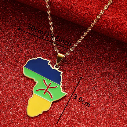 Collier Pendentif Afrique Amazigh