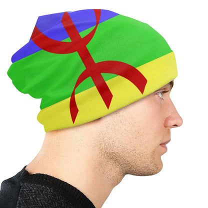 Bonnet Drapeau Amazigh Stylisé