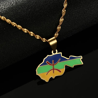 Collier Pendentif de l'Afrique Berbère