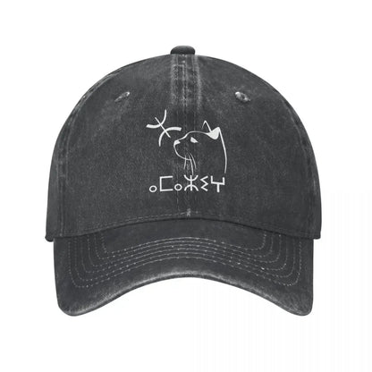 Casquette Motif Chat Amazigh