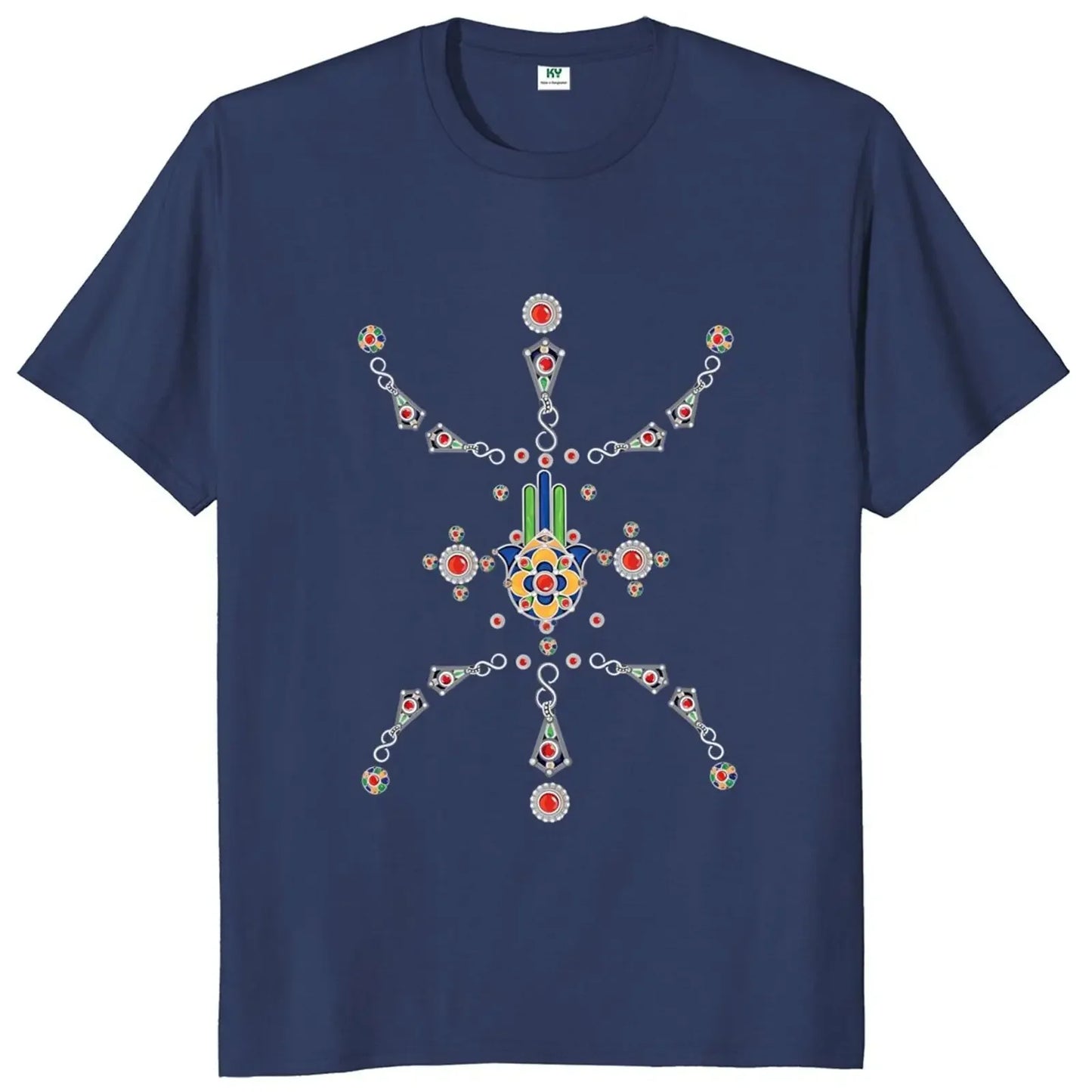 T-shirt Amazigh Bijoux Kabyles