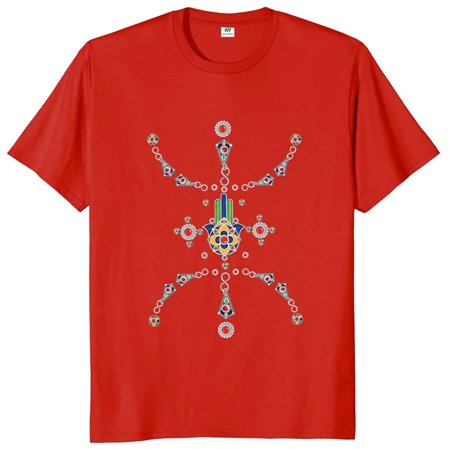 T-shirt Amazigh Bijoux Kabyles