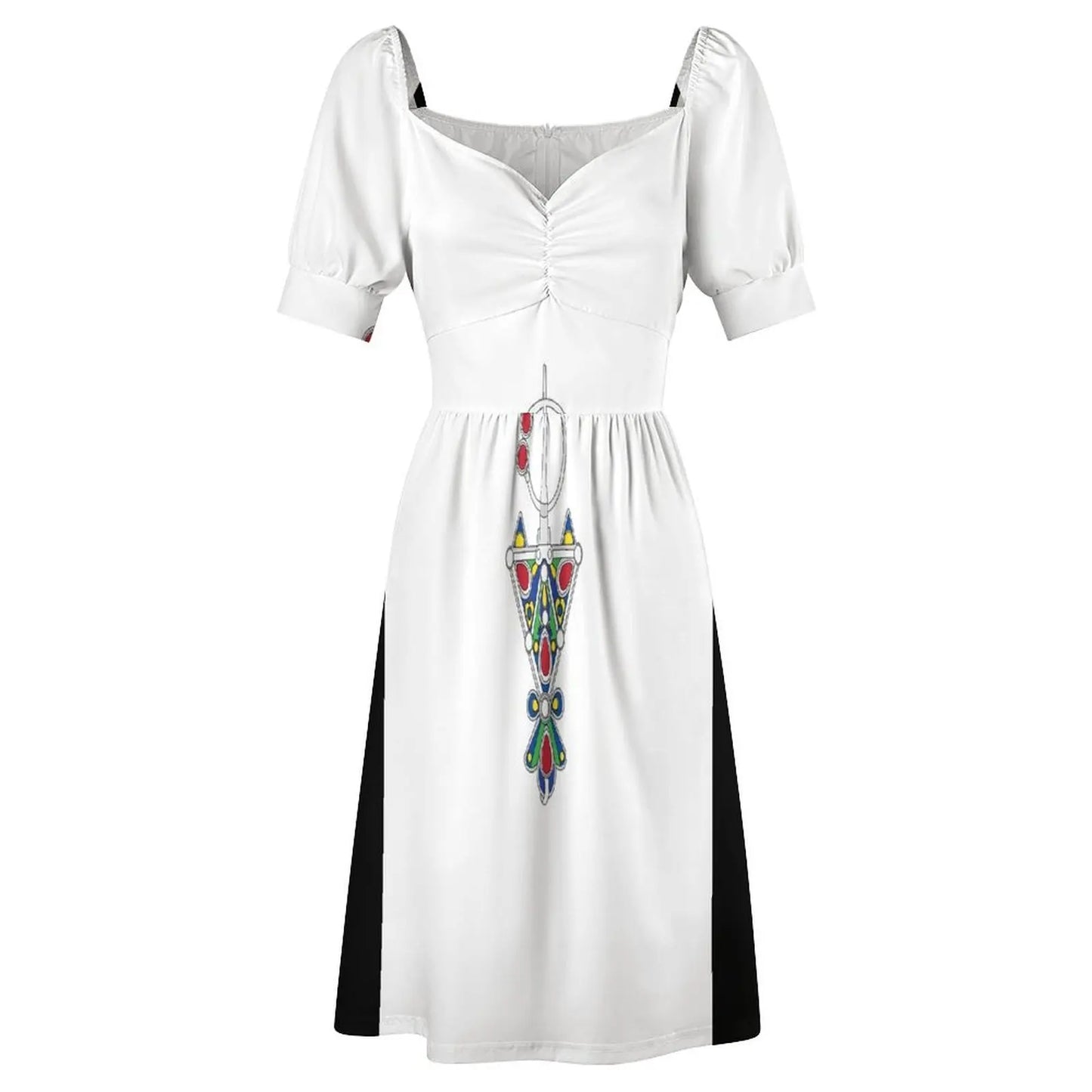 Robe d'Été aux motifs Amazigh