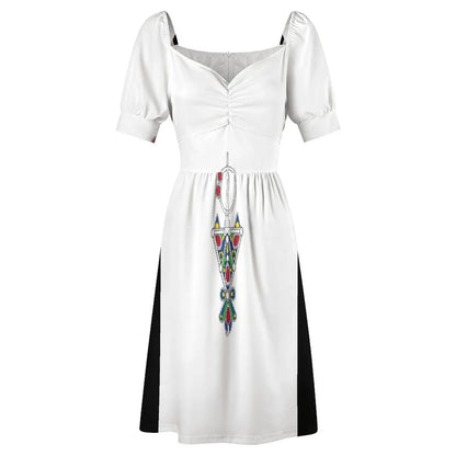 Robe d'Été aux motifs Amazigh