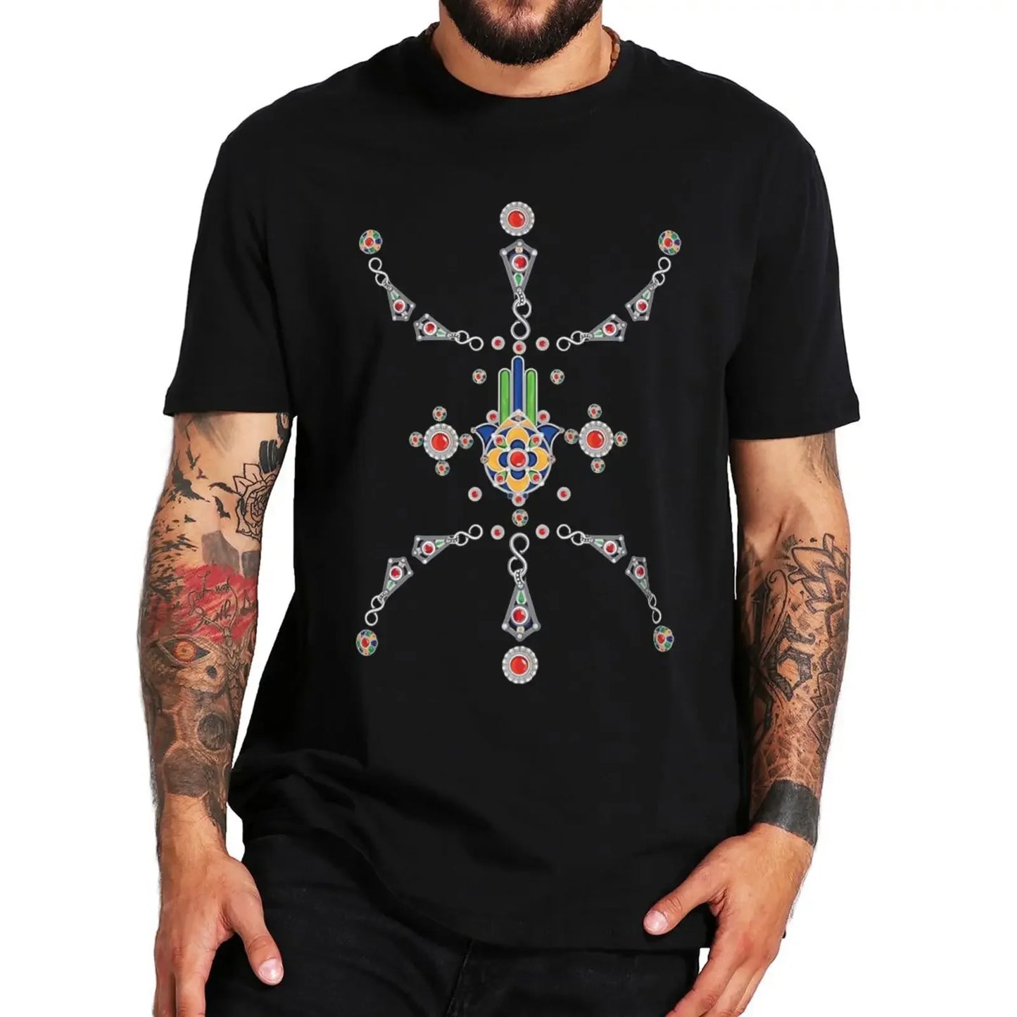 T-shirt Amazigh Bijoux Kabyles