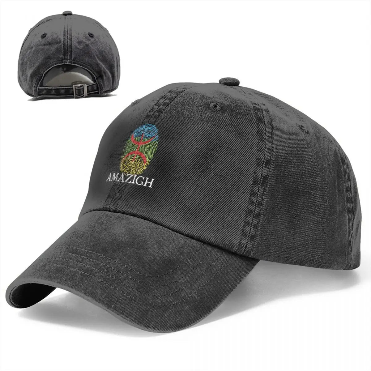 Casquette Motif Emprunte Amazigh