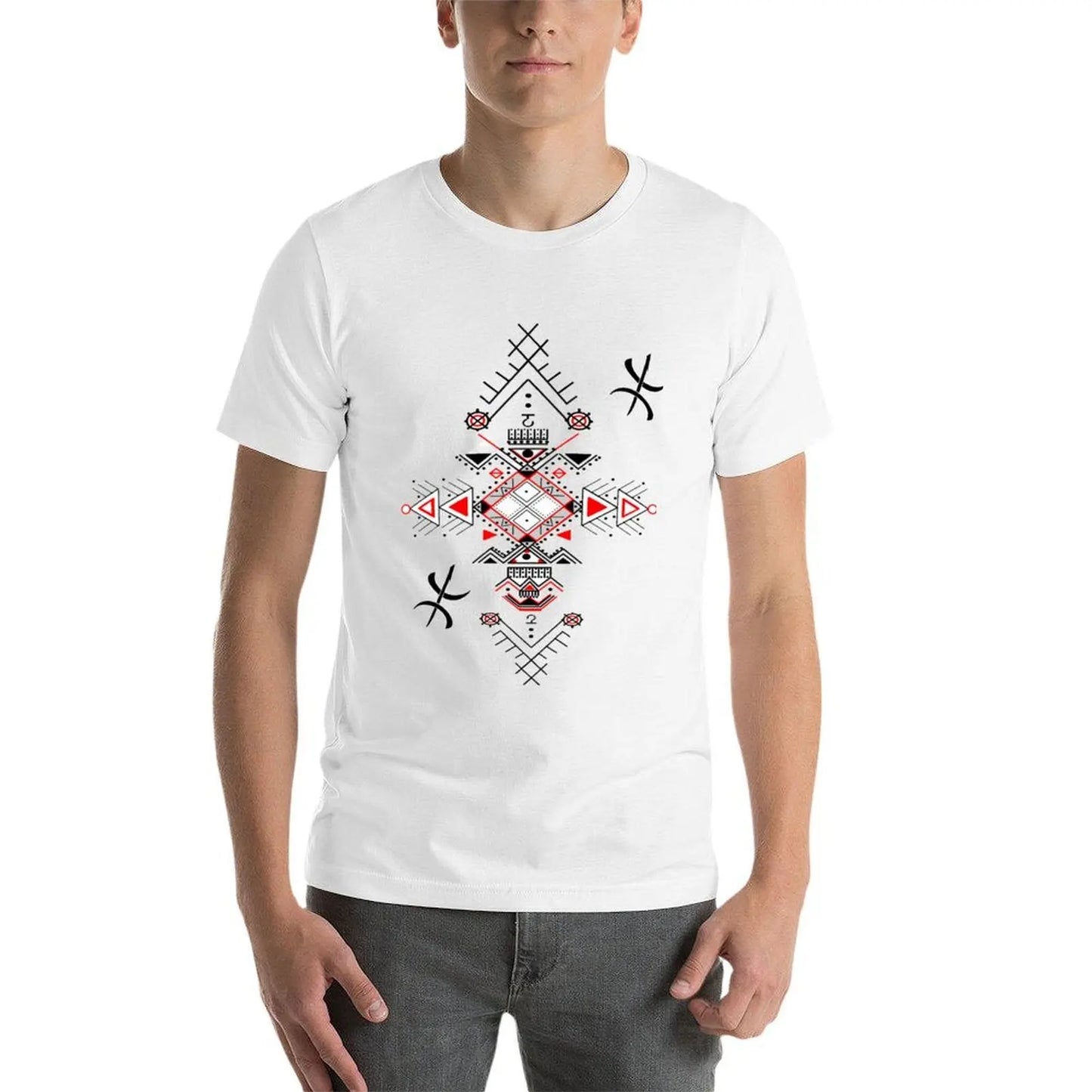 T-Shirt Symbole Tatouage Amazigh