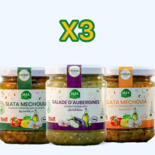 Jaza – Pack Mix x3 | Assortiment de 3 Bocaux au Choix