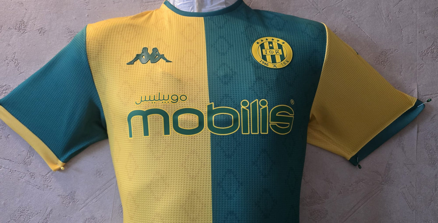 Maillot JSK 2026 Kappa Jaune et Vert