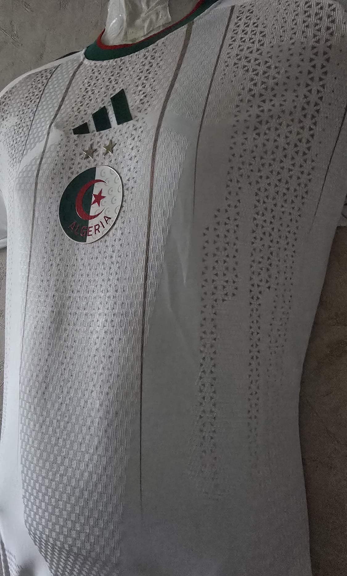 Maillot 2026 Algérie Équipe National Adidas Blanc