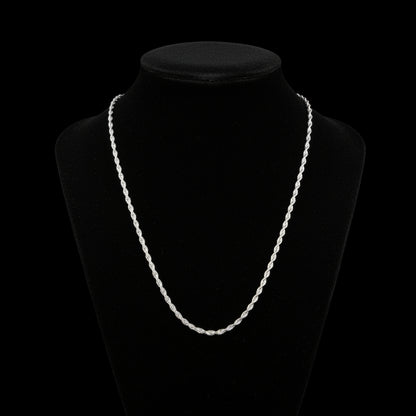 Collier Fin en Argent Massif 925