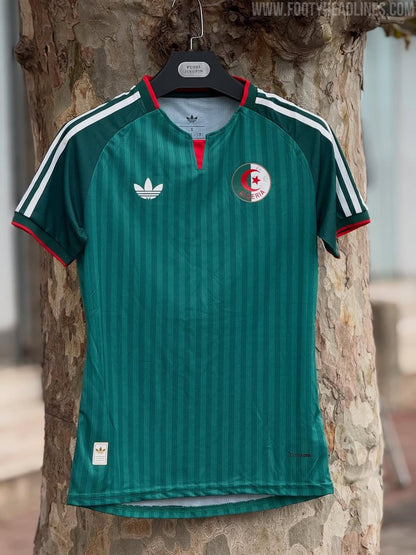 Maillot 2026 Algérie Équipe National Adidas Original Vert