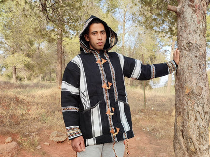 Taqchavit Tamazight Manteau Berbère