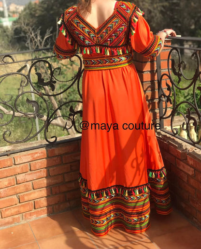 Robe Kabyle "Soleil Couchant"