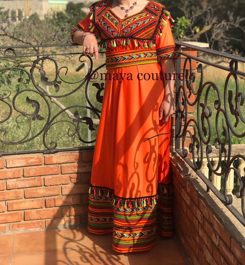 Robe Kabyle "Soleil Couchant"