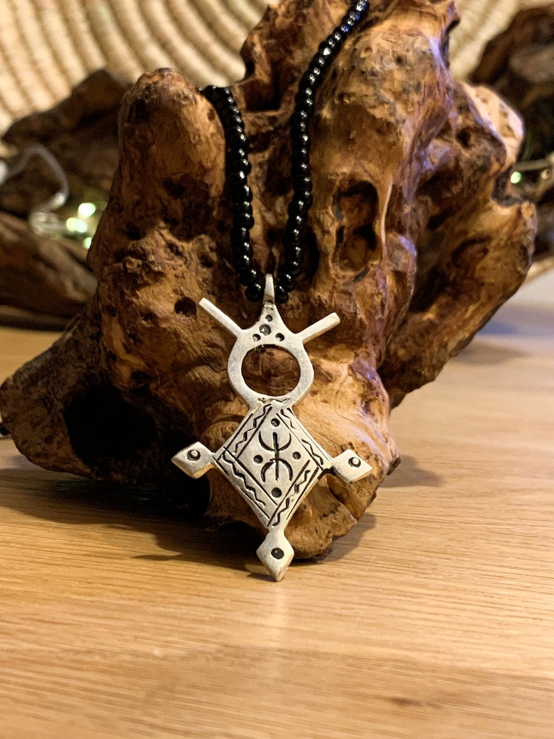 Collier Croix Agadez Amazigh Touareg