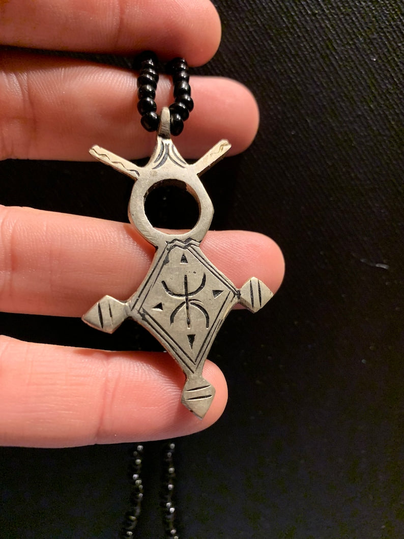 Collier Croix Agadez Amazigh Touareg