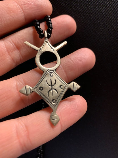 Collier Croix Agadez Amazigh Touareg