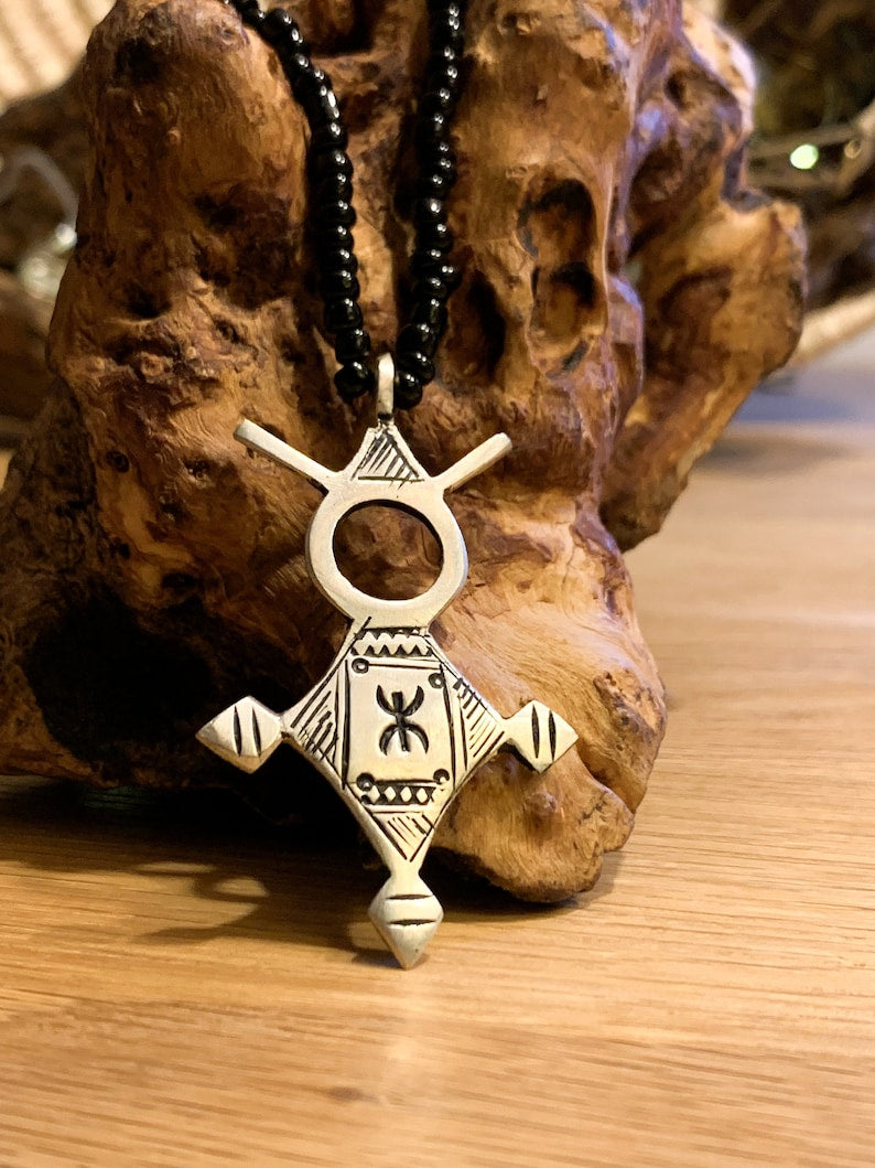 Collier Croix Agadez Amazigh Touareg