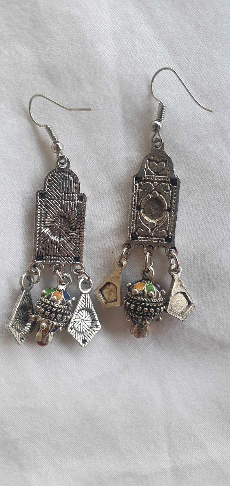 Boucles d'Oreilles Amazigh Kabyles d'Ait Yanni