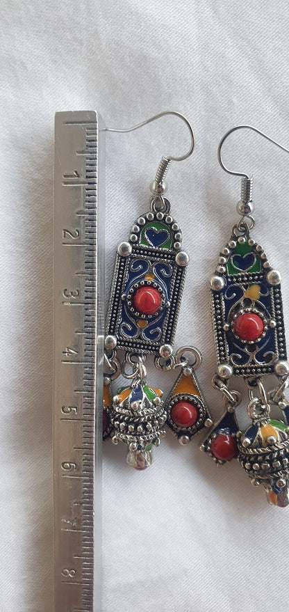 Boucles d'Oreilles Amazigh Kabyles d'Ait Yanni