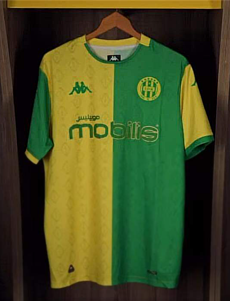 Maillot JSK 2026 Kappa Jaune et Vert