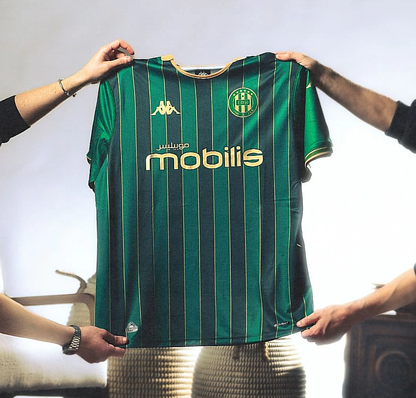 Maillot JSK 2026 Kappa Vert et Doré