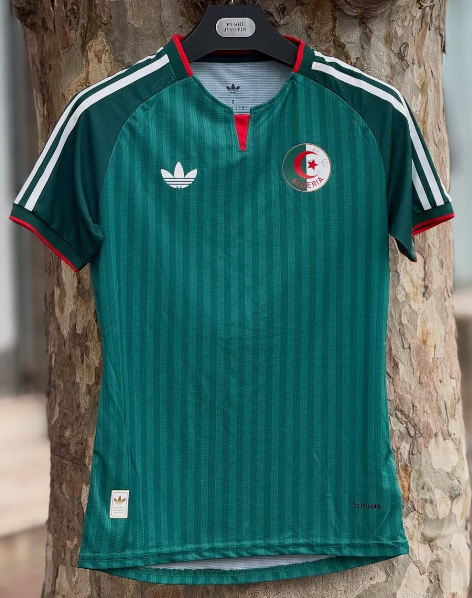 Maillot 2026 Algérie Équipe National Adidas Original Vert