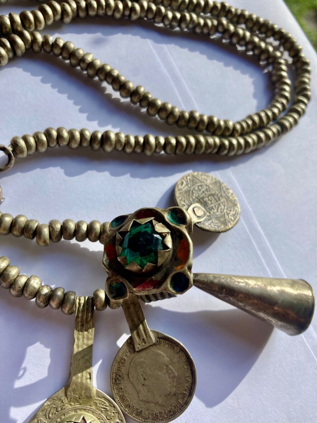 Ancien Collier Amazigh Zenete Algérie - Maroc