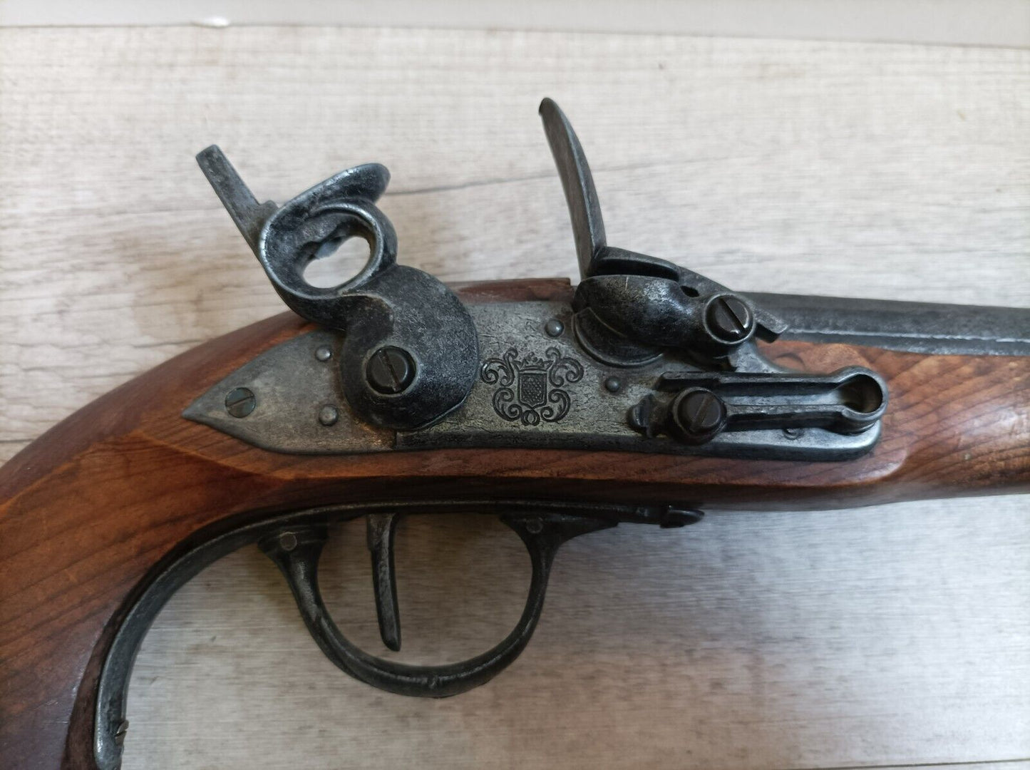 Pistolet Kabyle Tamzyant de Pirates Barbaresques 18e Siècle