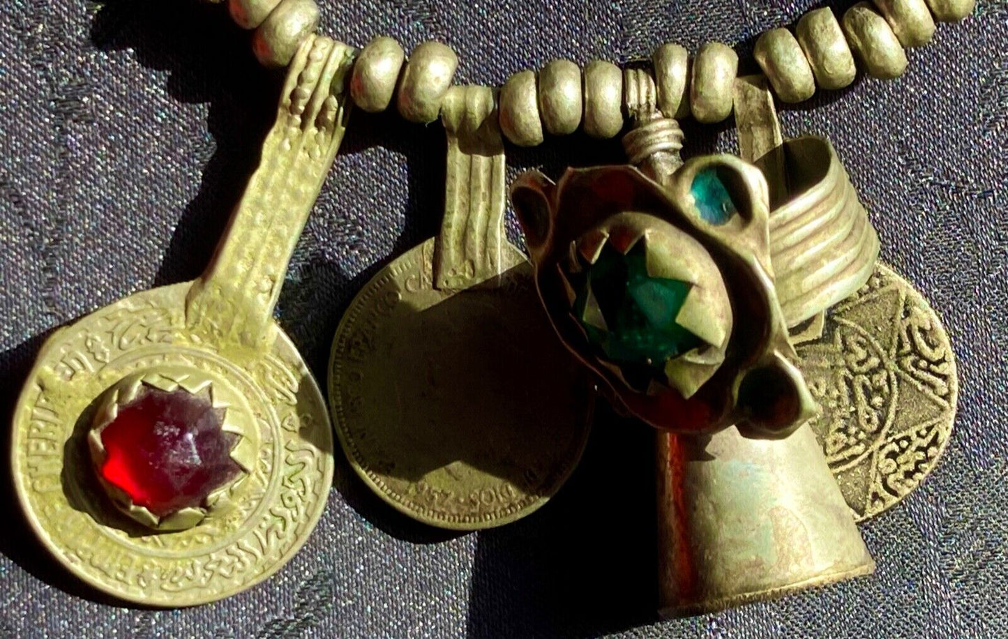 Ancien Collier Amazigh Zenete Algérie - Maroc