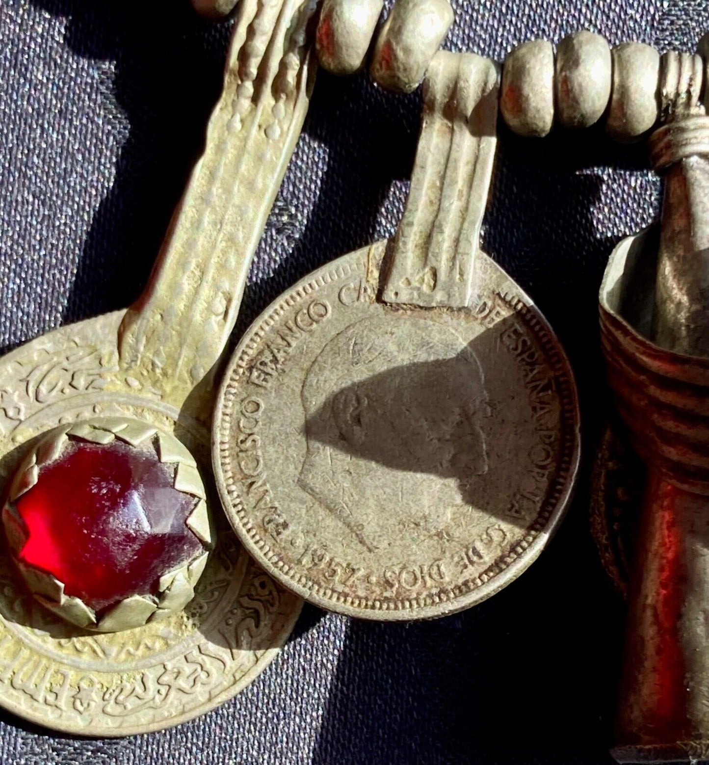 Ancien Collier Amazigh Zenete Algérie - Maroc