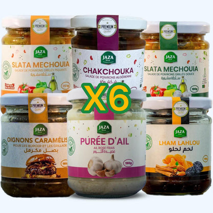 Jaza – Pack Mix x6 | Assortiment de 6 Bocaux au Choix